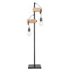 Globo LUDI Floor Lamp black, 2-light sources