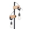 Globo LUDI Floor Lamp black, 2-light sources
