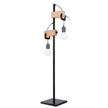 Globo LUDI Floor Lamp black, 2-light sources