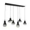 Steinhauer Flere Pendant Light grey, black, 6-light sources