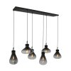 Steinhauer Flere Pendant Light grey, black, 6-light sources