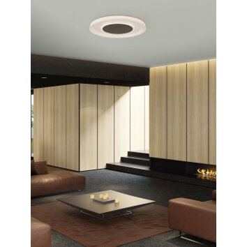 Mantra MOCA Ceiling Light LED brown, white, 1-light source