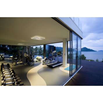 Mantra QUAD Ceiling Light LED white, 1-light source, Remote control