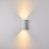 Boda Outdoor Wall Light white, 2-light sources