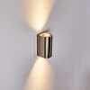 Boda Outdoor Wall Light matt nickel, 2-light sources