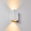 Boda Outdoor Wall Light white, 2-light sources