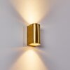 Boda Outdoor Wall Light brass, 2-light sources