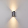Boda Outdoor Wall Light grey, 2-light sources