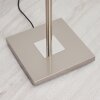 Jamilena Floor Lamp LED matt nickel, 3-light sources, Remote control