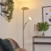 Rabeja Floor Lamp LED matt nickel, 2-light sources