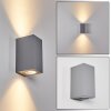 Boda Outdoor Wall Light grey, 2-light sources