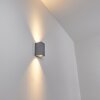 Boda Outdoor Wall Light grey, 2-light sources