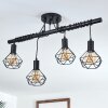 Baripada Pendant Light black, 4-light sources