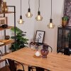 Baripada Pendant Light black, 4-light sources