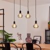 Baripada Pendant Light black, 4-light sources