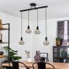 Baripada Pendant Light black, 4-light sources