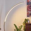 Uttorp Floor Lamp LED silver, 1-light source
