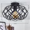 Shupá Ceiling Light black, 1-light source
