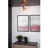 Lucide Pola Ceiling Light pink, black, 1-light source