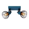 Lucide Pola Ceiling Light blue, black, 2-light sources