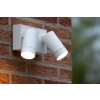 Lucide TAYLOR Outdoor Wall Light white, 2-light sources, Motion sensor