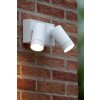 Lucide TAYLOR Outdoor Wall Light white, 2-light sources, Motion sensor
