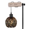 Globo JODIE Table lamp Light wood, black, 1-light source