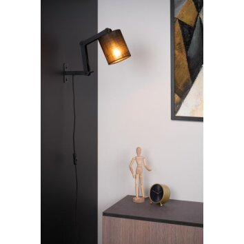 Lucide TAMPA Wall Light black, 1-light source
