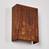 Benin Outdoor Wall Light LED rust-coloured, 1-light source