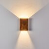 Benin Outdoor Wall Light LED rust-coloured, 1-light source