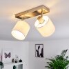 Alsen Ceiling Light matt nickel, 2-light sources