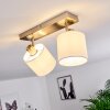 Alsen Ceiling Light matt nickel, 2-light sources