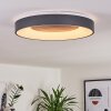 Casina Ceiling Light LED anthracite, white, 1-light source, Remote control