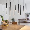 Porquera Pendant Light LED black, 11-light sources