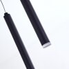 Porquera Pendant Light LED black, 11-light sources