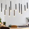 Porquera Pendant Light LED black, 11-light sources