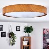 Nexo Ceiling Light LED Wood like finish, white, 1-light source