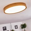 Nexo Ceiling Light LED Wood like finish, white, 1-light source