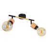 Globo JORNA Spotlight Light wood, black, 2-light sources