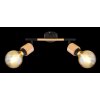 Globo JORNA Spotlight Light wood, black, 2-light sources
