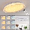 Feletto Ceiling Light LED white, 1-light source, Remote control