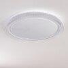 Feletto Ceiling Light LED white, 1-light source, Remote control
