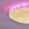 Cure Ceiling Light LED white, 1-light source, Remote control, Colour changer