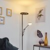 Rabeja Floor Lamp LED brass, 2-light sources