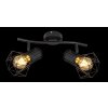 Globo PRISKA Spotlight black, 2-light sources