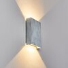 Benin Wall Light LED matt nickel, 2-light sources