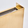 Benin Wall Light LED brass, 2-light sources