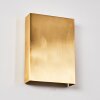 Benin Wall Light LED brass, 2-light sources