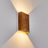Benin Wall Light LED rust-coloured, 2-light sources