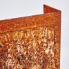 Benin Wall Light LED rust-coloured, 2-light sources
